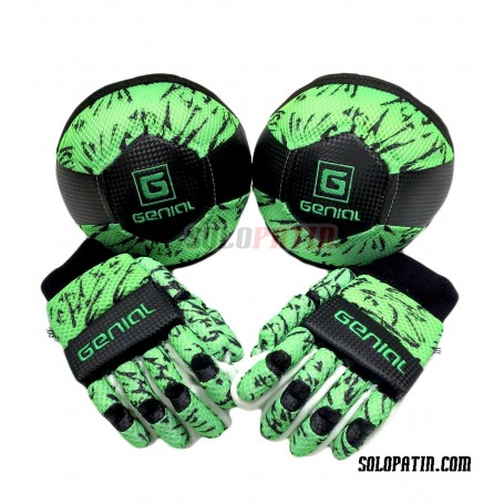 Pack Initiation Genial MAX 2 Pieces Green Fluor Black