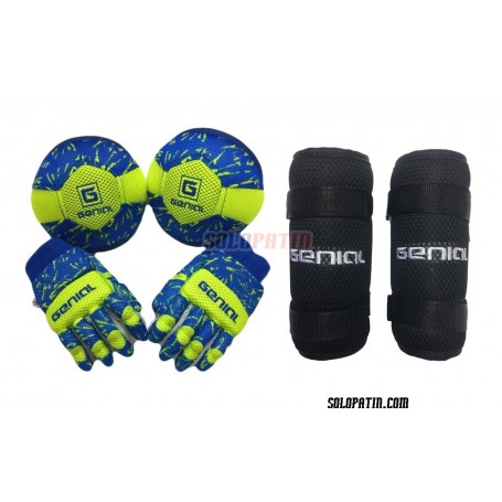 Pack Iniciação Genial MAX 3 Peças Azul Amarelo Fluor