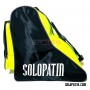 CUSTOMISED Solopatin YELLOW FLUOR shoulder bag