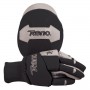 Pack Protections Reno Genouilleres Gants Noir Blanc