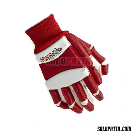 Gloves Segundo Palo Retro Red White