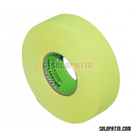 Ruban Tape Jaune Fluor Crosses Rink Hockey 