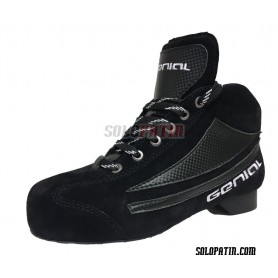 Rollhockey Schuhe Genial VELVET Schwarz