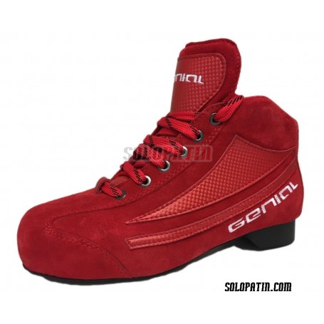 Chaussures Hockey Genial VELVET Rouge