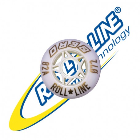 In-line Artistic Skating Wheels Roll-Line Zero 82A 72mm