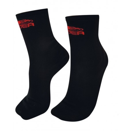 Rollkunstlauf Socken Edea Schwarz