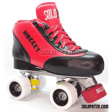 Conjunt Patins Hockey Solopatin Best Alumini Vermell