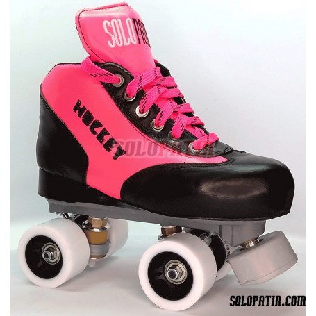 Conjunt Patins Hoquei Solopatin Best ROSA Roll Line MIRAGE 2 Rodes SPEED