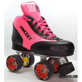 Conjunt Patins Hockey Solopatin BEST ROSA Alumini Rodes ROLL LINE CENTURION