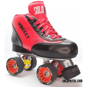 Patins Complets Solopatin BEST ROUGE Aluminium Roues Roll line CENTURION