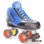 Conjunto Patines Hockey Solopatin BEST AZUL Aluminio ruedas ROLL LINE CENTURION