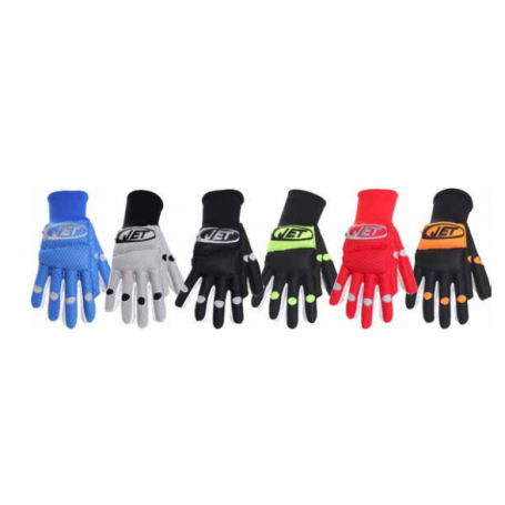 Hockey Gloves JET ROLLER REFLEX RED / GREY