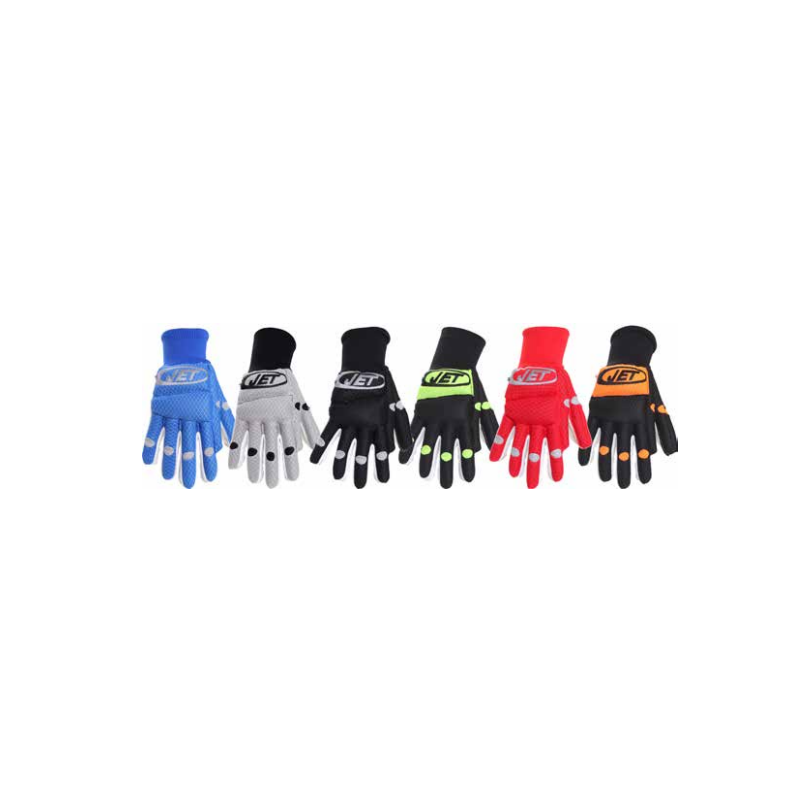 Guantes Hockey JET ROLLER REFLEX NEGRO / VERDE FLUOR