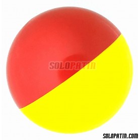 Profesional hockey boule JAUNE / ROUGE SOLOPATIN Personnalisé