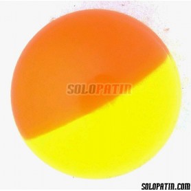 Hockey Ball Profesional ORANGE / FLUOR YELLOW SOLOPATIN Customized