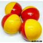 Hockey Ball Profesional YELLOW / RED SOLOPATIN Customized