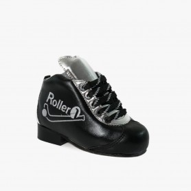Rollhockey Schuhe Roller One Kid Schwarz / Silver