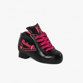 Hockey Boots Roller One Kid II Black / Pink Fluor