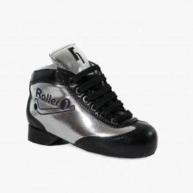 Botas Hockey Roller One Beginner Negro / Plata