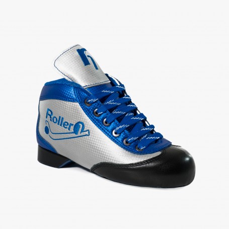 Botas Hockey Roller One Carbon Azul / Plata