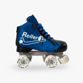 Conjunto Patines Hockey Roller One Flash Azul