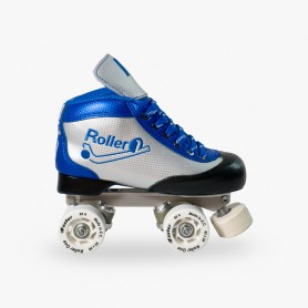 Patins Completos Hóquei Roller One Carbon Look Azul