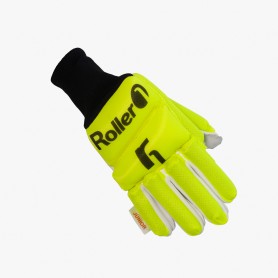 Guanti Hockey ROLLER ONE LUX Sublimare Giallo Fluor