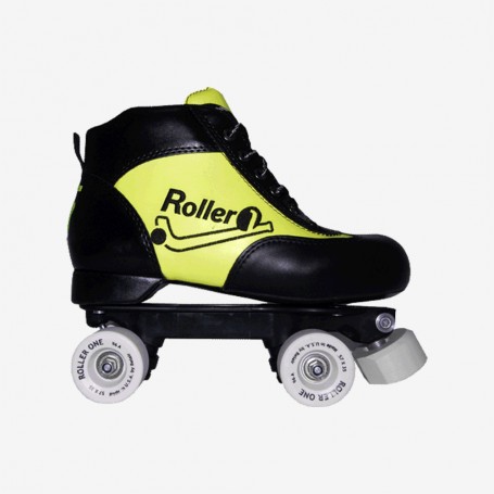 Patins Completos Hóquei Roller One Beginner Preto / Amarelo