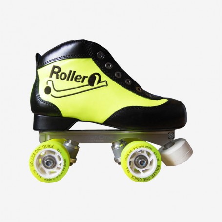 Rollschuhe Komplett Roller One Hefesto II Beginner Schwarz / Gelb