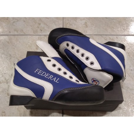 Rollhockey Schuhe Federal ECO Bleu / Weiss nº40
