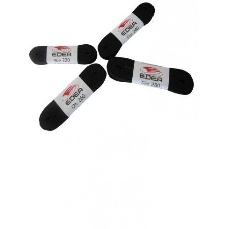 Parell de Cordons Patinatge Edea Negre