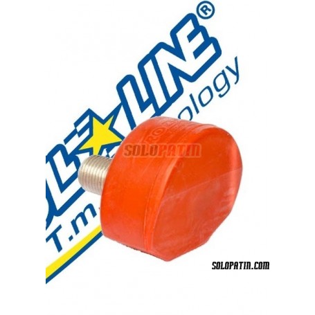 Frenos Hockey Roll-Line Super Professional Coral Rojo