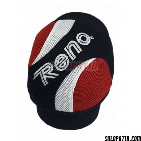 Joelheiras Reno Master Tex Preto Vermelho