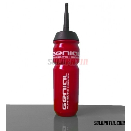 Bottle with Straw Genial Red