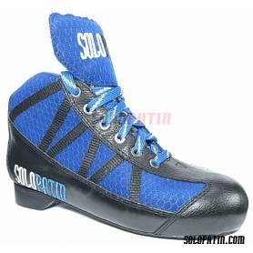 Rollhockey Schuhe Solopatin PRO Blau