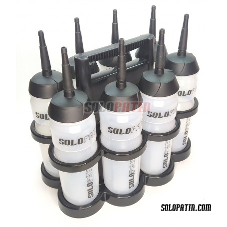 Porta Ampolles amb 8 ampolles TRANSPARENTS incloses