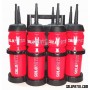 Bottle Holder with 8 RED bottles included