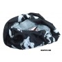 Sciarpa bandana per collo e testa Solopatin hockey nero