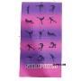 Sciarpa bandana per collo e testa Solopatin lilla rosa artistico