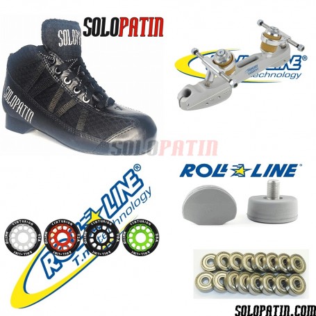 Solopatin PRO PRETO + Roll-line VARIANT M + CENTURION + Advance SHIELD duas Caras