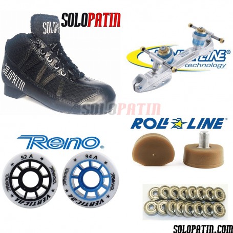 Solopatin PRO NEGRE + Rolline MISTRAL + VERTICAL + Advance SHIELD doble cara