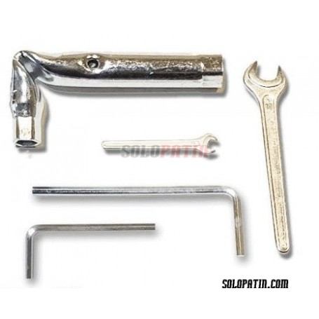 Kit 6 Chaves Profissional Roll-Line