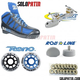 Solopatin PRO AZUL + Roll-line VARIANT M + VERTICAL + Advance SHIELD doble cara