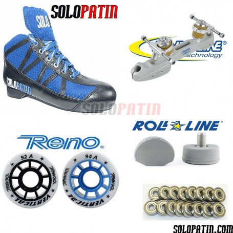 Solopatin PRO BLAU + Rolline VARIANT M + VERTICAL + Advance SHIELD doble cara