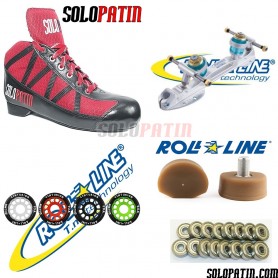 Solopatin PRO ROT + Roline MISTRAL + CENTURION + Advance SHIELD beidseitig