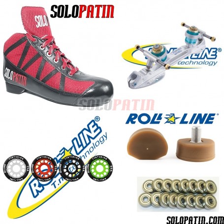 Solopatin PRO VERMELHO + Roll-line MISTRAL + CENTURION + Advance SHIELD duas Caras