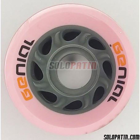 Rodas Patinagem Artística GENIAL Rosa 8units