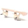 Platines Patinatge Artístic Lliure Roll-Line MIRAGE BLANC