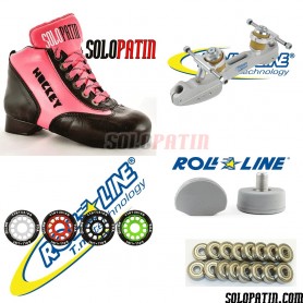 Solopatin BEST FLUOR PINK nº28-nº37 + Roll-line VARIANT M + CENTURION + Advance SHIELD double sided