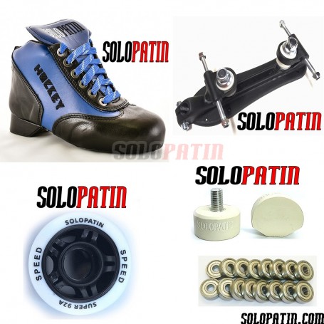 Solopatin BEST BLU nº30-nº37 + FIBER 3D + SPEED + Advance SHIELD doppia faccia